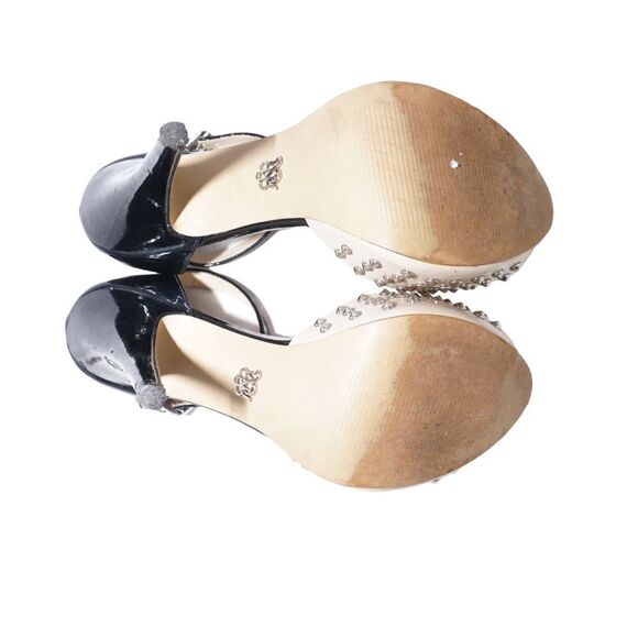 Rock & Republic Kurt Studded Two Tone Platform Pumps, Size 8 - Picture 11 of 13
